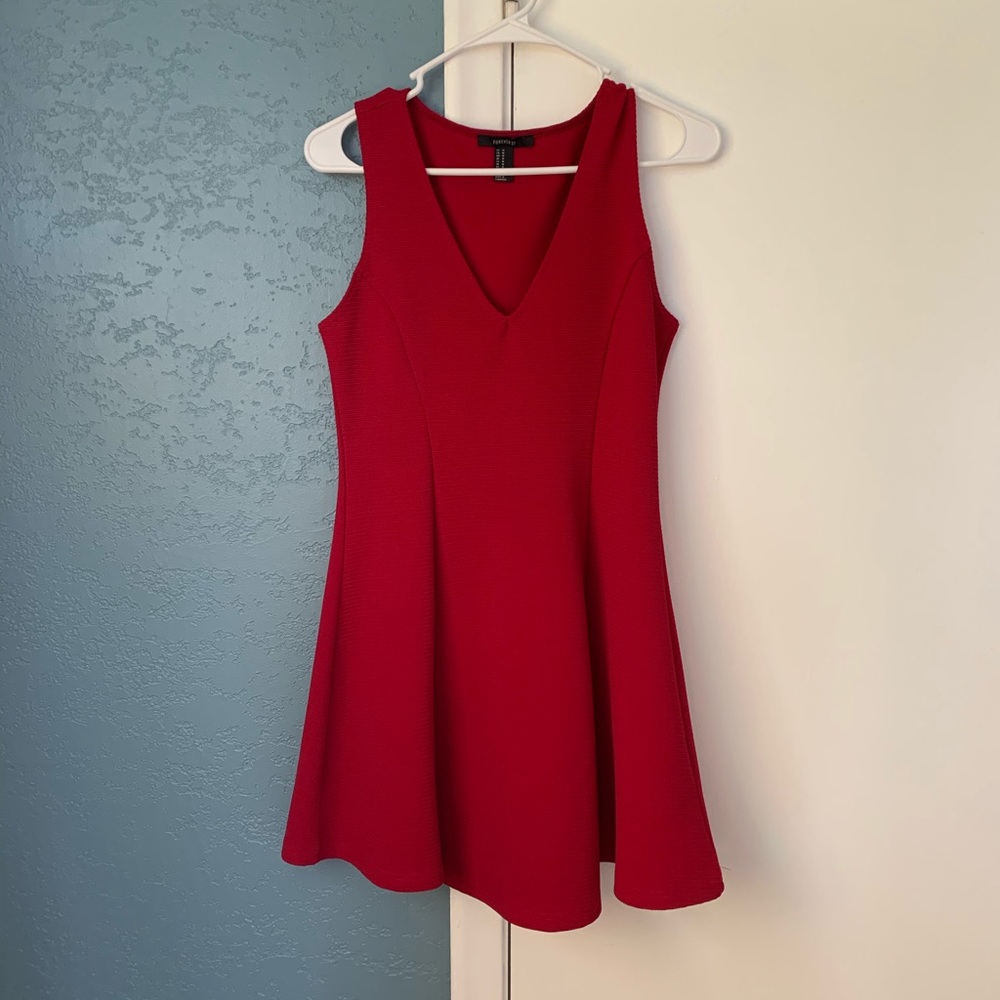 Red dress